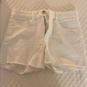 AE super super stretch denim shorts